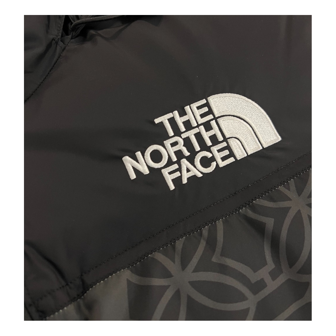The North Face 1996 Nuptse Patterned Puffer Jacket – Black | 700-Fill Down | Collector's Edition