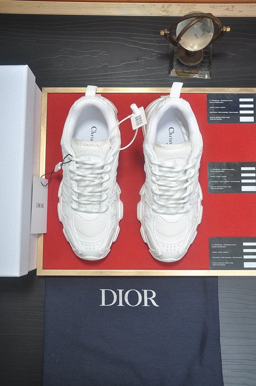 Dior White Couple Sneakers