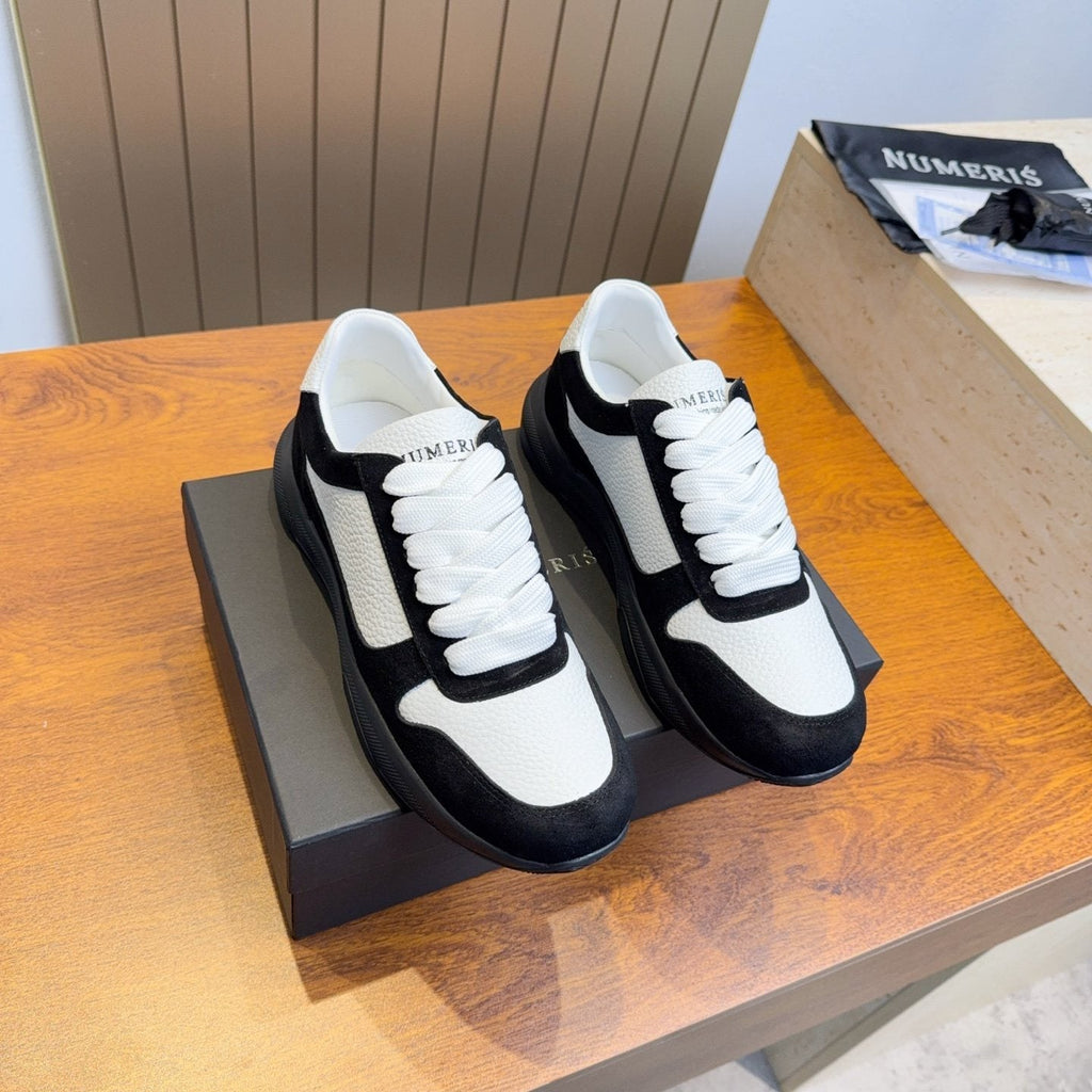Numeris Paneled Low-Top Sneakers