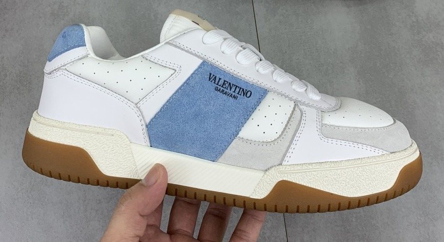 Valentino Color-Block Low-Top Sneakers