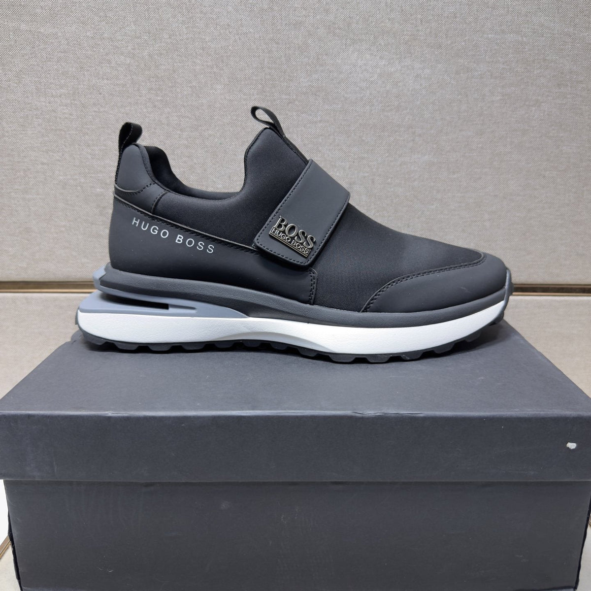 Hugo Boss Strap Slip-On Sneakers