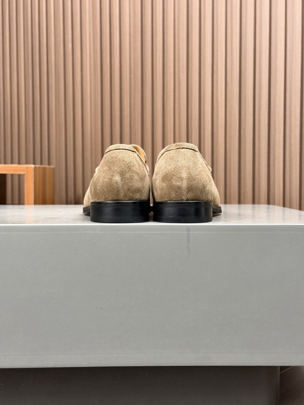Loro Piana Men's Textured Leather Penny Loafers