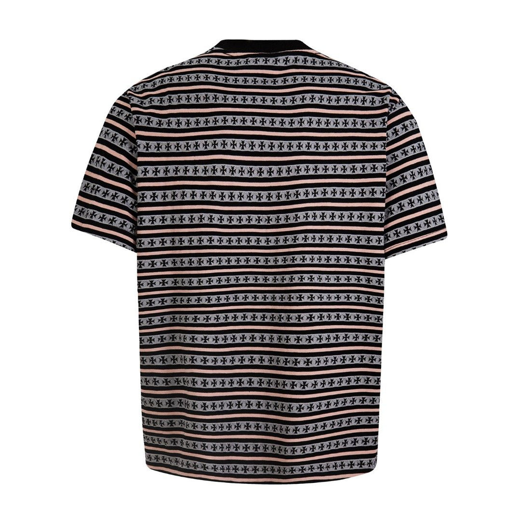 Chrome Hearts Striped Jacquard Knit T-Shirt