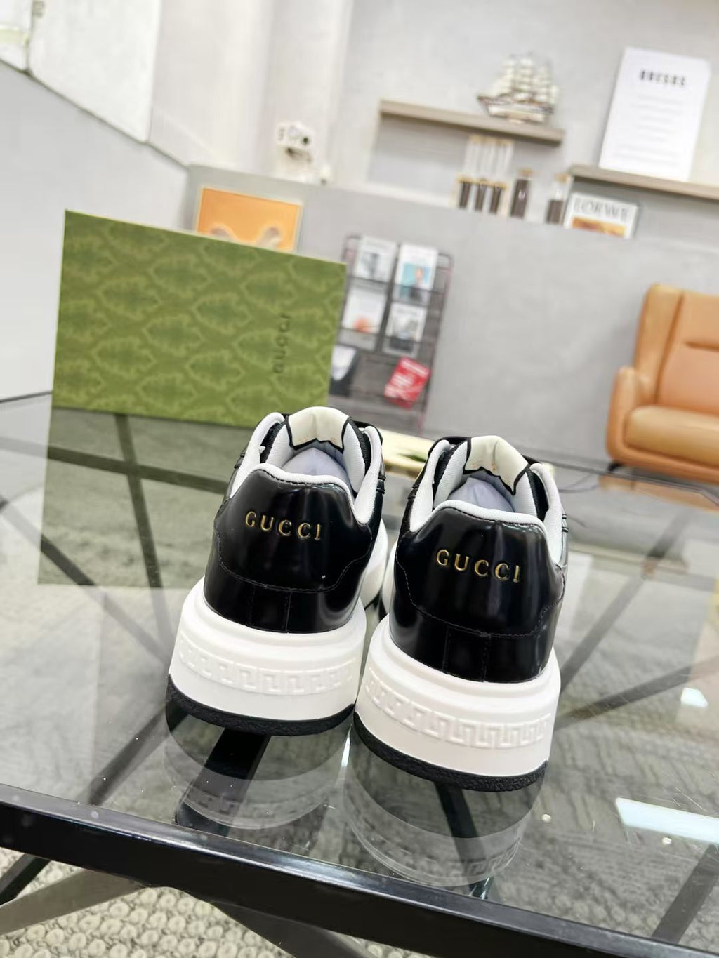 Gucci Platform Low-Top Sneakers